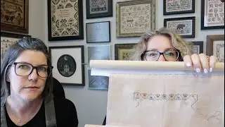 Flosstube #31 - Between Two WIPs - bunnies, ducks and moths