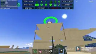 Tank fly’s In Troop Life Roblox lol