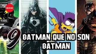 Los 9 Batman que no eran Batman… ¡y te dejarán sin palabras! 🦇