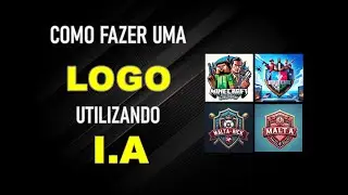 COMO criar uma LOGO grátis para seu servidor, canal ou redes sociais com Inteligência Artificial