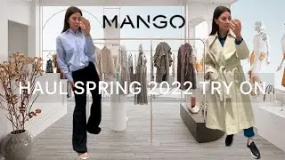 MANGO HAUL SPRING 2022 TRY ON|Spring outfits|