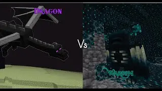 What happens when the Warden fights the Ender dragon