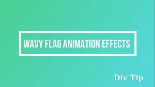 Wavy Flag Animation Effects using CSS & SVG
