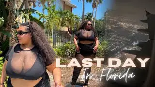 TRAVEL VLOG : LAST DAY IN FLORIDA | Scary plane ride home + Trying Olive Garden for the first time