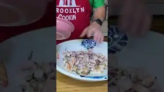 Christmas Eve Fish Salad #cooking #food #shorts #christmas