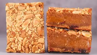 How to Make Gooey Peanut Blondies Without a Mixer