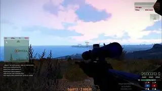 ARMA 3 KOTH RHS Как я стреляю с Т 5000+прицел DH 5-20x56, типо туториал=))