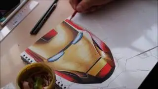How to Colour Iron Man