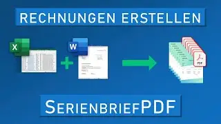 Word-Serienbrief: Jede Rechnung separat als PDF-Datei abspeichern