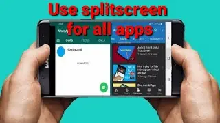 How to fix can't use split screen for this app in Tamil.
