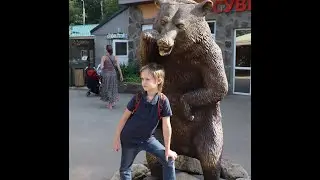 Зоопарк Планета обезьян. Енот не оставит равнодушным ни кого.