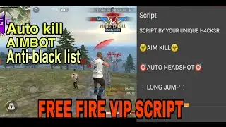 Free fire bypass script |GG Antiban script 2023| antiblacklist | aim kill auto kill@uniqueparo2508