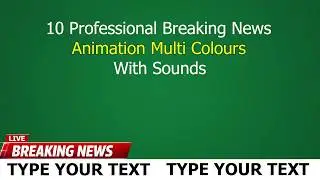 Breaking News Animation | Free Animation