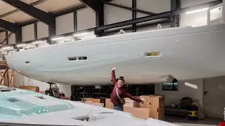 Das wird die erste Insieme Yacht - RUNDGANG | Bootsbau Vlog #1