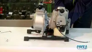 Как превратить вашу Бензокосу в Насос для перекачки воды  [видео Валдис Зверковский]