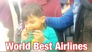পৃথিবীর সব চেয়ে বেস্ট প্লেনে আমরা ! World Best Airlines ! Fardina Youtuber ! Bangla Vlog