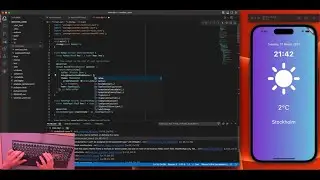 ASMR Programming | Weather App with Flutter | No Talking