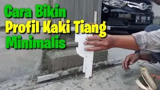 CARA BIKIN KAKI TIANG MINIMALIS