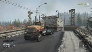 Snow Runner Hard Mode - Out with the Old - GMC MH9500 (part 1)