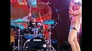 Пошумели в Вегасе)) 📢📢📢 with Сергей Лазарев. Партийная Зона на МузТВ. Барабаны - Тим Иванов