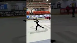 Елизавета Козловская, 2S #сестрыкозловские #figureskating #сальхов #salchow #iceskating #фигуристка
