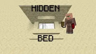 Hidden Bed in Minecraft - 60Seconds!