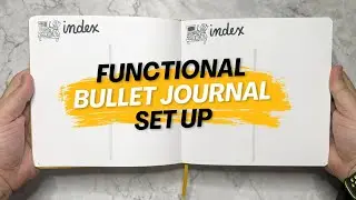 A Functional New Year Bullet Journal Set Up
