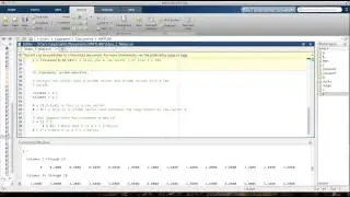 MATLAB Video 2: linspace function, colon and transpose operators