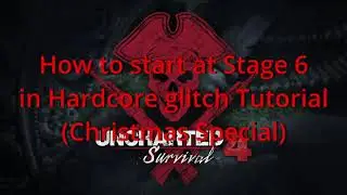 Uncharted 4 - Survival Mode - Hardcore Stage 06 Glitch Tutorial (Christmas Special) (4K)