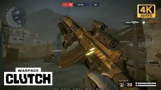 Warface: Clutch (2025) - Multiplayer Gameplay Golden QBZ-191 [4K]