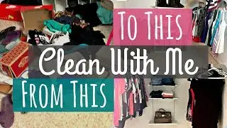 Clean With Me AFTER DARK | Closet Clean Out & Declutter | SAHM