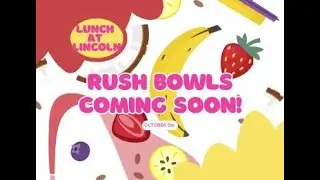 The Lincoln rush to Rush Bowls