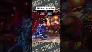 Baki faces a Samurai showdown!🔥#streetfighter6 #fgc