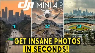DJI Mini 4 PRO - EDIT DRONE PHOTOS FAST AND EASY!