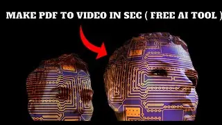 Pdf to Video converter ( AI TOOL ) Free