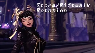 Blade & Soul Earth Soul Fighter Rift/Storm Rotation