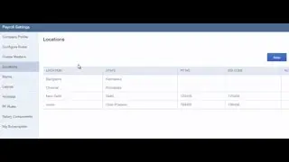 Location or Branches Configuration in QuickBooks Payroll