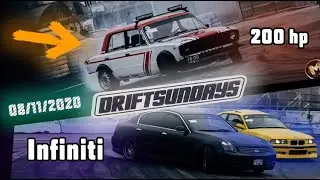 DRIFT SUNDAYS во всей Красе. Дрифт тренировка. Турбо жига . Мелкий жигулист