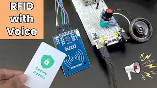 ESP32 RFID Access Control System with Voice Feedback | Arduino project with code