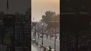 India Pakistani border parade