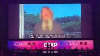 Adam Wingard talking at CCXP Panel Godzilla X Kong The New Empire December 2023