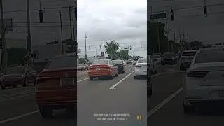 Bad Drivers Orlando: Tourists, don’t do this. #comminsense #like #follow #subscribe