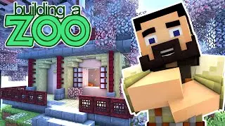 Let's Build A Zoo Together! - EP02 - First Build! (Minecraft Video)