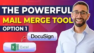 How To Use DocuSign To Mail Merge Documents in BULK PART 1 - CSV and Zapier