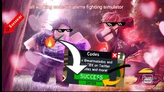 All new working codes in anime fighting simulator