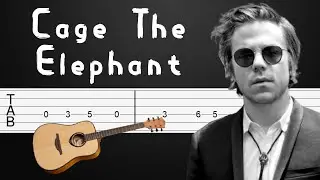 Cigarette Daydreams - Cage The Elephant Guitar Tutorial, Guitar Tabs, Guitar Lesson  (Fingerstyle)
