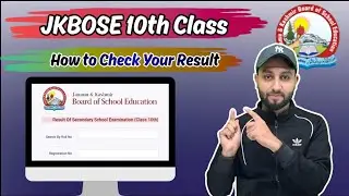 Jkbose 10th Class - How to Check Your Result and Marksheet  - Full Demo Video 2026