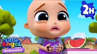 GAWAT! Bayi John Sakit Perut | Little Angel Bahasa Indonesia | Kartun dan Lagu Anak