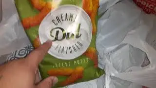 creamy dill flavor HEB  chips cheese puffs 