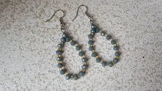 Tutorial de Aretes con Cristales